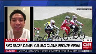 BMX racer Daniel Caluag claims bronze medal screenshot 1
