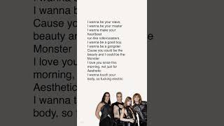 Mneskin I Wanna Be Your Slave mneskin iwannabeyourslave s shorts tiktok rock opium