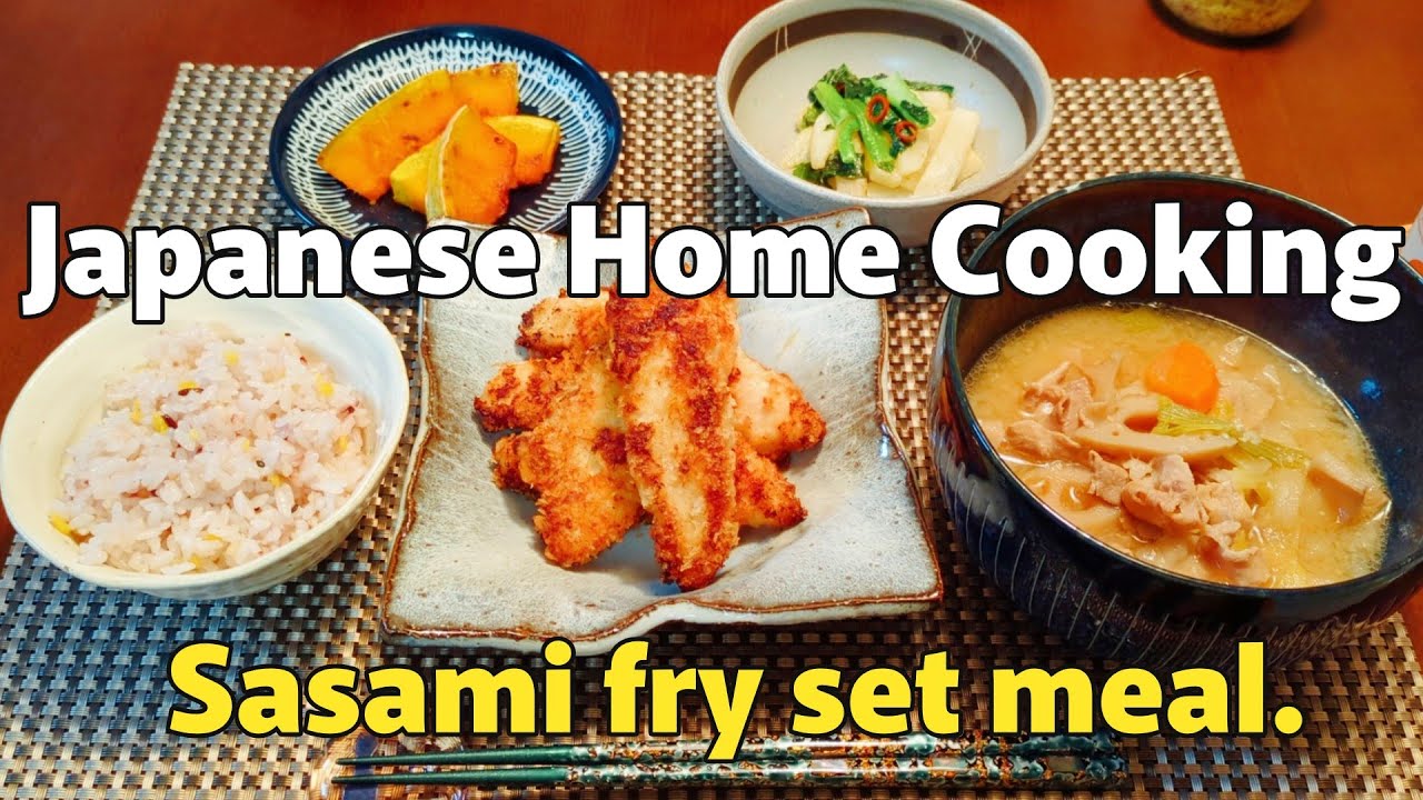 Cozy Japanese Dinner : Crispy Sasami Fry