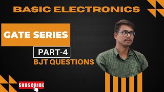 Basic Electronics GATE series Part 4 BJT Questions #gateelectronics 