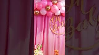 Pink and Gold Baby shower