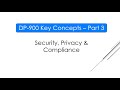 DP‑900 Exam Prep (Part 3) Azure Security, Privacy & Compliance Explained