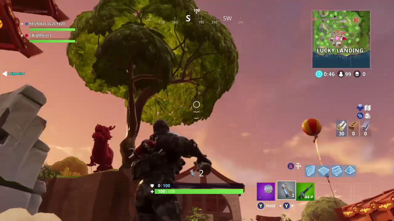 Fortnite perfect grenade toss