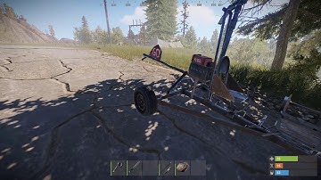 My First Minicopter ride -Rust Gameplay