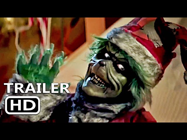 The Mean One - Official Trailer: Grinch Horror Parody (2022) David Howard  Thornton, Krystle Martin 