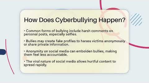 How Does Cyberbullying Happen? - Everyday-Networking