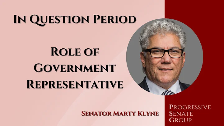 Senator Klyne asks about the role of Government Representative - May 30, 2023 (English feed)