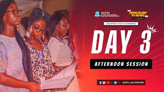 ANNUAL YOUTH CONFERENCE 2026 || DAY 3 (Afternoon Session) || FROM GLORY TO GLORY - 04/04/2026