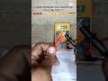 PROBAR LAS PUNTAS DEL MULTÍMETRO!!!   #electronicaautomotriz #automobile