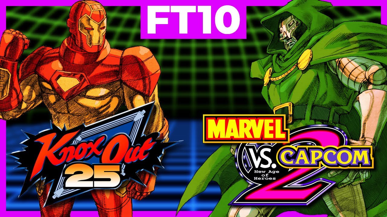 Выставка MVC2 — турнир KNOX-OUT 2025 Marvel vs Capcom 2