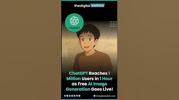 ChatGPT Hits 1M Users in 1 Hour! 🚀 Free Ghibli-Style AI Art Goes Viral 🎨 | The Digital Seekers