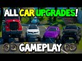 Fortnite Update: ALL CAR UPGRADES GAMEPLAY! - v16.20! (Vehicle Mod: Off-Road Tires)