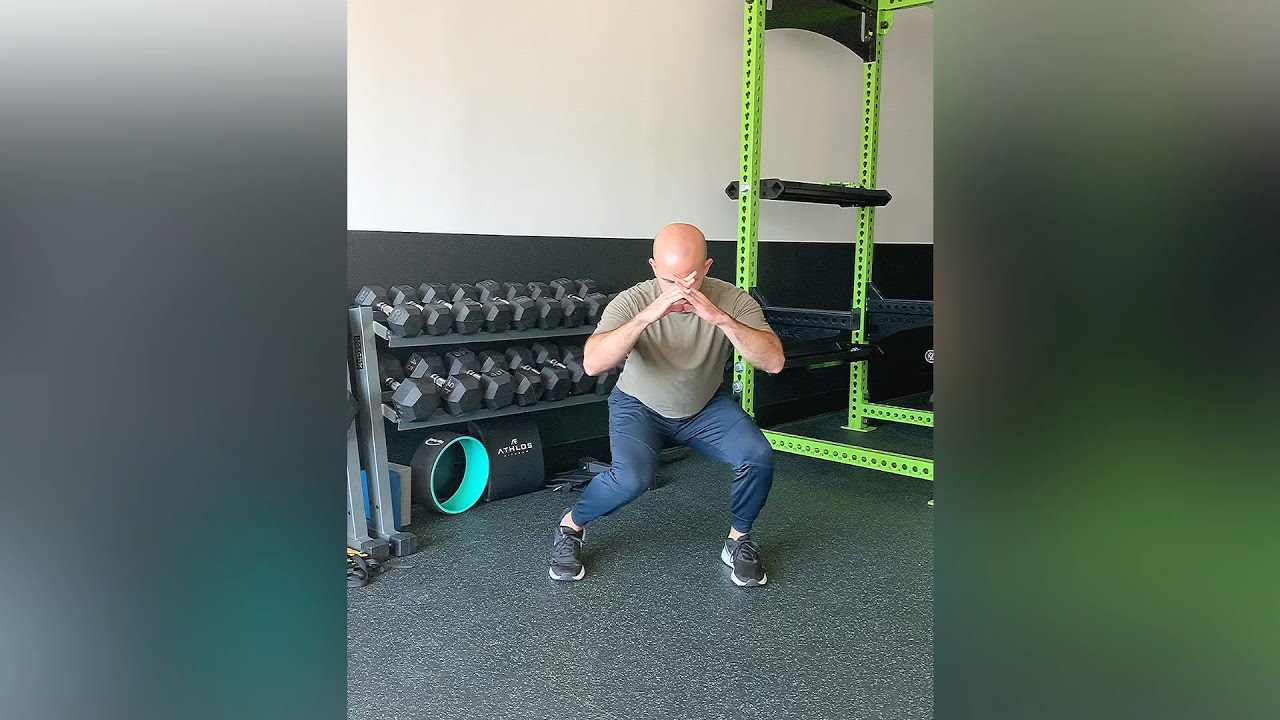 Deep Squat w/Hip Internal Rotation - YouTube