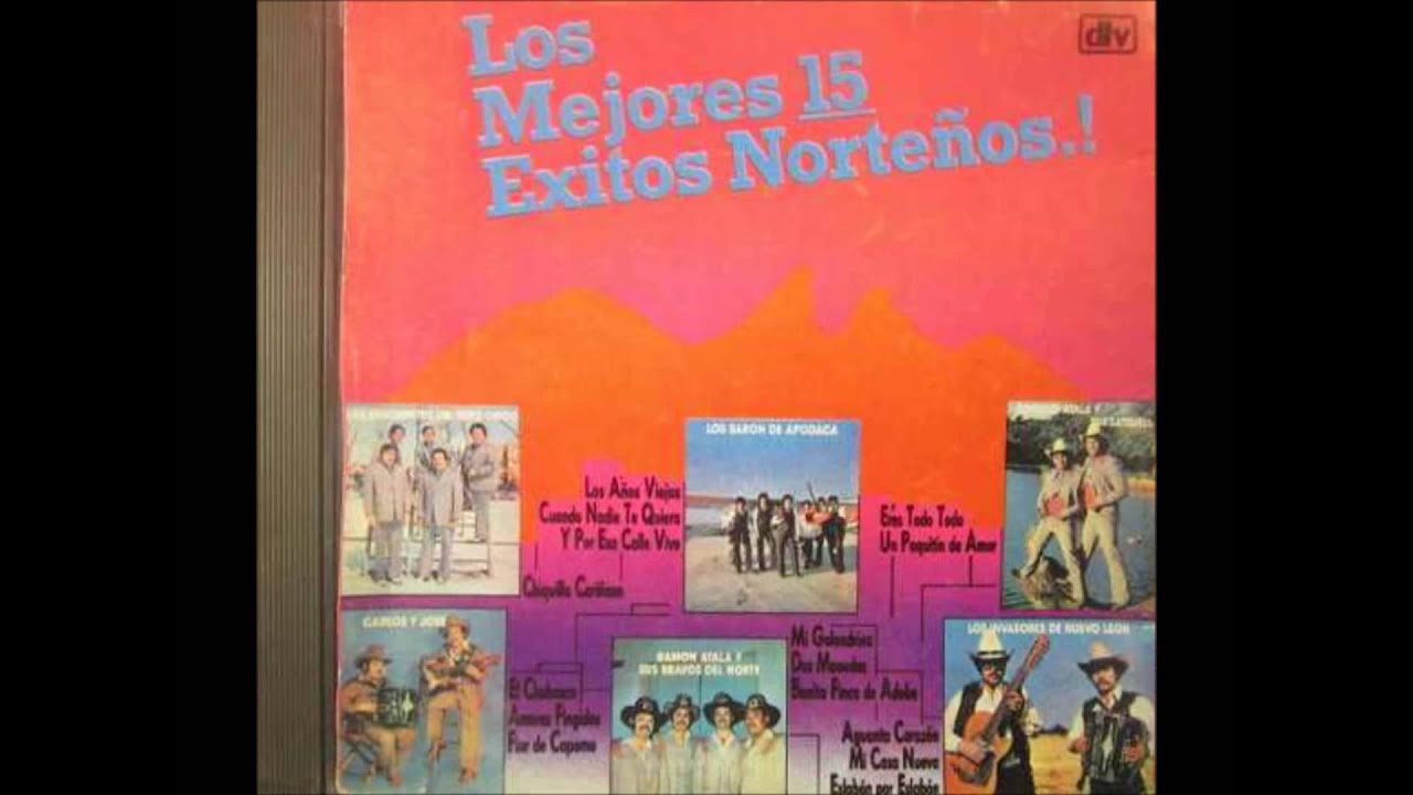 LOS MEJORES 15 EXITOS NORTEÑOS 1989 DISCO COMPLETO1