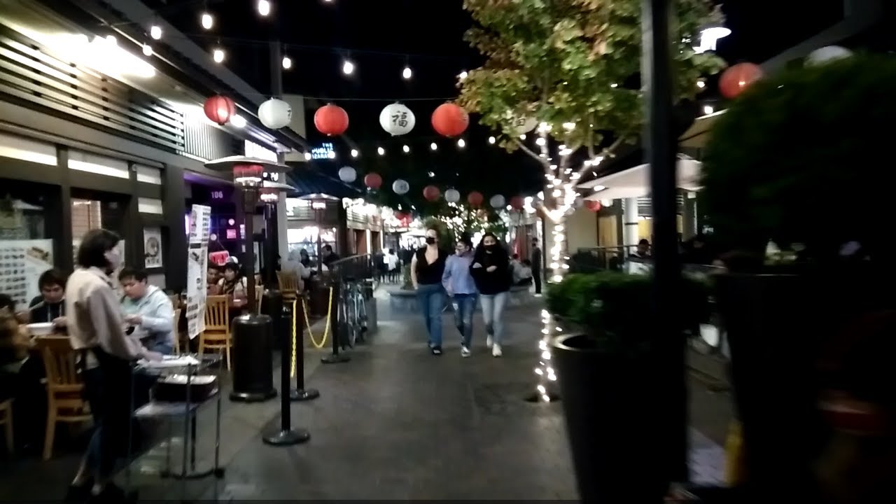 Night Time Walking Tour Of Little Tokyo In Downtown Los Angeles During The Covid 19 Pandemic Youtube