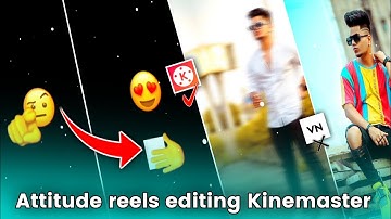 Attitude reels editing Kinemaster  new trending attitude video editing#attitudereels#editorshubham91