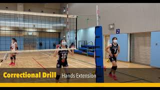 Correctional Drill - Blocking Hand Extension