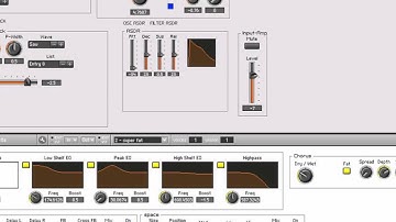 The making of Native Instruments Reaktor 5 synth called "Synth Energy" part 1
