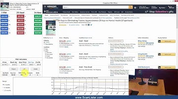 Detailed Listing Workflow + Printing FBA Label after Scan