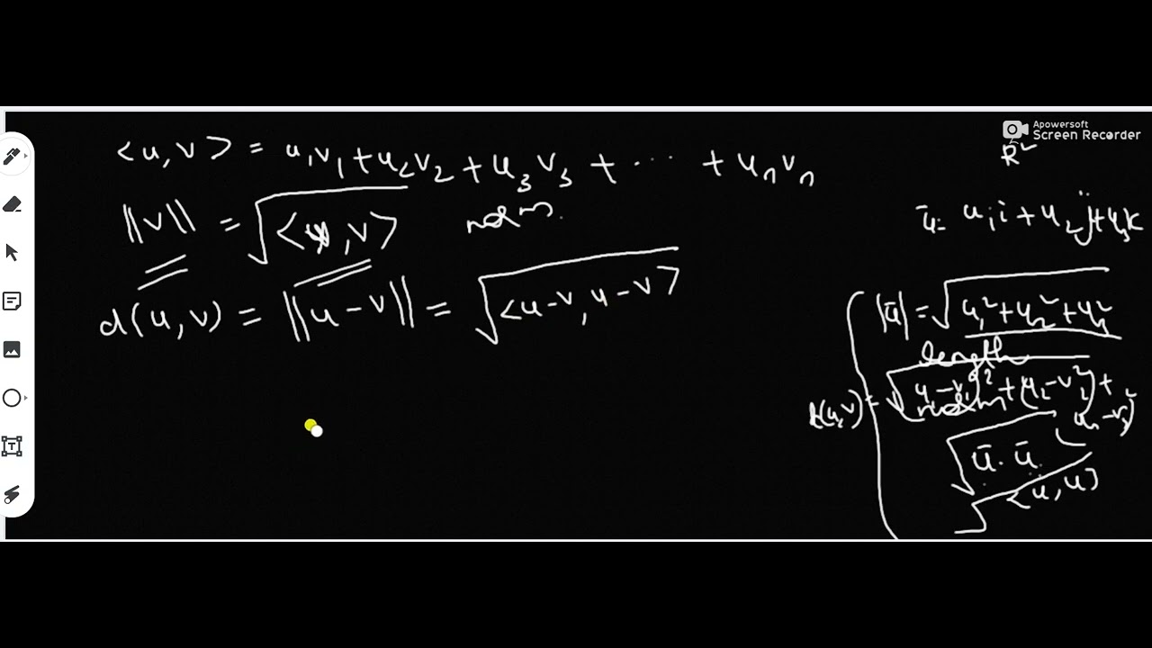 4BSc Linear Algebra Inner Product Space page352 YouTube