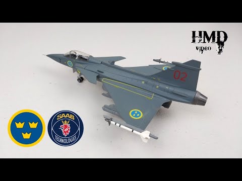 Saab Gripen JAS 39, Swedish Air Force, #02-7, Swedish