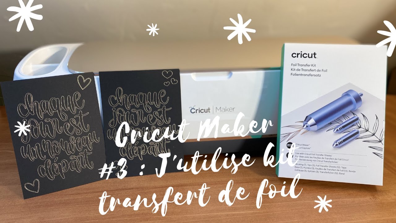 Comment utiliser l'outil de transfert de foil I Cricut France 