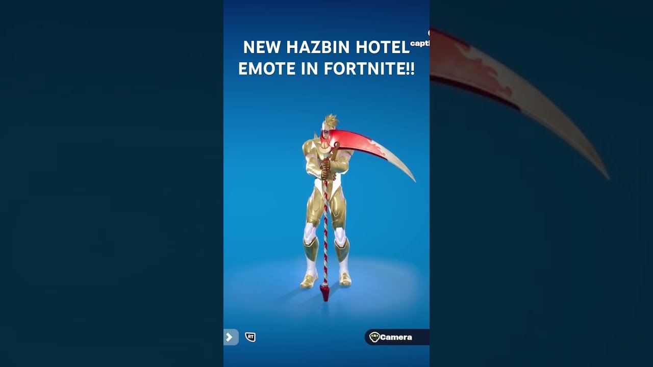 NEW HAZBIN HOTEL EMOTE IN FORTNITE YouTube NEW HAZBIN HOTEL EMOTE IN FORTNITE YouTube