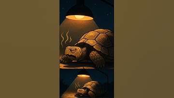 UVB light at night will dehydrate your tortoise #tortoise #reptiles #animals  #pets #turtle #tortuga