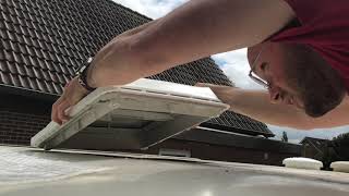 *HOW TO* replace a RV / Caravan roof vent for a FIAMMA VENT 40/40 White (ADRIA LINEA)