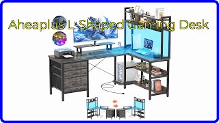 REVIEW (2026): Aheaplus L-Shaped Gaming Desk. ESSENTIAL details.