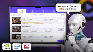 VIDEO CONVERTER TERBAIK 2023, Bisa Convert Video 120X Lebih Cepat 🏃‍♀️💨 - HitPaw Video Converter screenshot 5