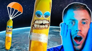 Emergency #FruitSurgery in Space? Banana C-Section Food Surgery Fail 😭🍌🥺