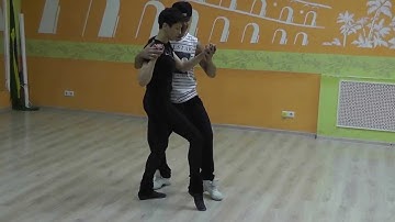 Zouk Class 27.01.14 at Brazuka Dance School - Wakko, Katya