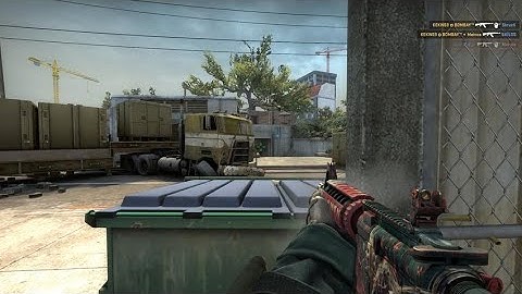 M4A4 4K on Overpass