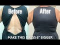 How to Make Dress Bigger by Adding Fabric