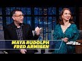 Maya Rudolph Reveals the Bet Seth Made About Paris Hilton