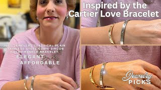 Not the $7,000 Cartier Love Bracelet?! An Elegant and Affordable Option! | Jewelry Review