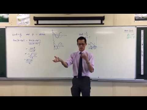Determining Trigonometric Functions from other Function Values (3 of 3: Algebraic Example)