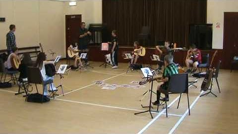 Kirkhill Guitar workshop pt 1: Game Giant cards for open strings