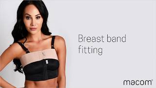 Breast Band Fitting - macom®