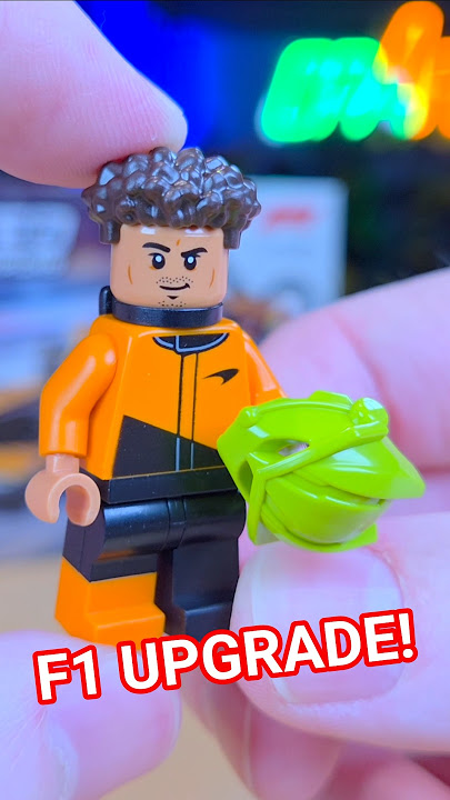 This F1 LEGO Minifigure Needed A MAJOR Upgrade!