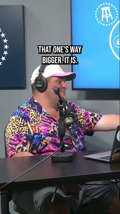 Pornstar Compares boobs on live podcast #shorts #podcast