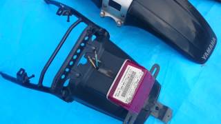 「リア３点　テールランプ テールカウル シートカウル テールカバー リアフェンダー リアカウル」　ヤマハ TW ティーダブ トレールウェイ マシン アドベンチャー オフロードモデル