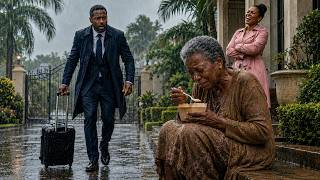 My Wife Left My Mother Eating in the Rain — Then I Came Home and Learned Why