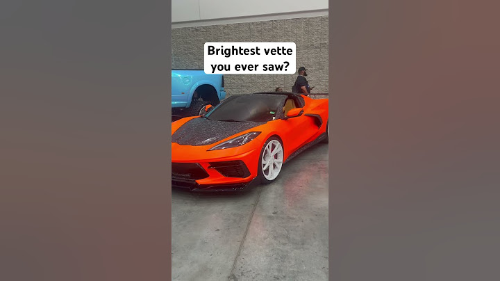 Need sunglasses to look at it #corvette #corvettec8 #chevycorvette