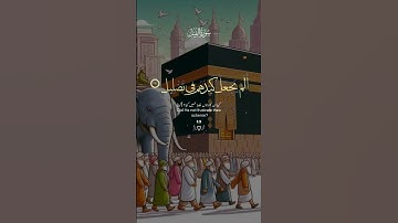 سورة الفيل#راحة_نفسية #قران_كريم #لايك #سورة_الفيل #قرآن
