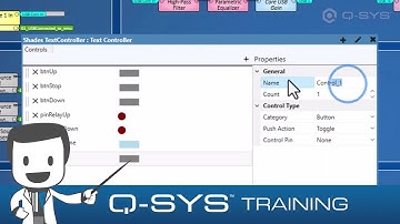 Q-SYS Training | Control and UCI ADVANCED - H1 - Shade Controls and UCI