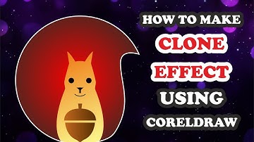 corel draw tutorial How to make a mirror effect with corel draw tips & trick
