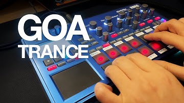 Goa trance on Korg Electribe 2 - Late night sessions