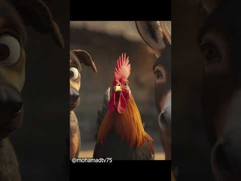 داستان خر خروس و سگ فیلم مذهبی  ایمان مسلمان عشق الله   انیمیشن داستان